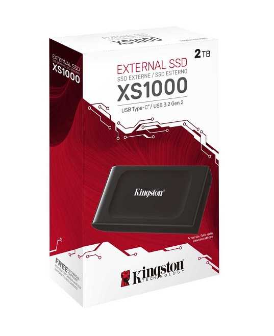 Kingston XS1000 SSD externo, 2TB