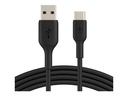 Belkin boost charge cable usb tipo c, color negro