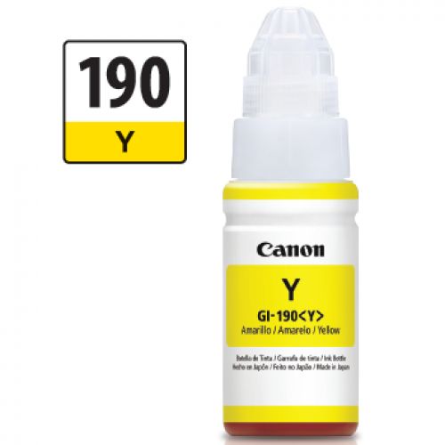 Canon gi-190  tinta amarillo 70ml