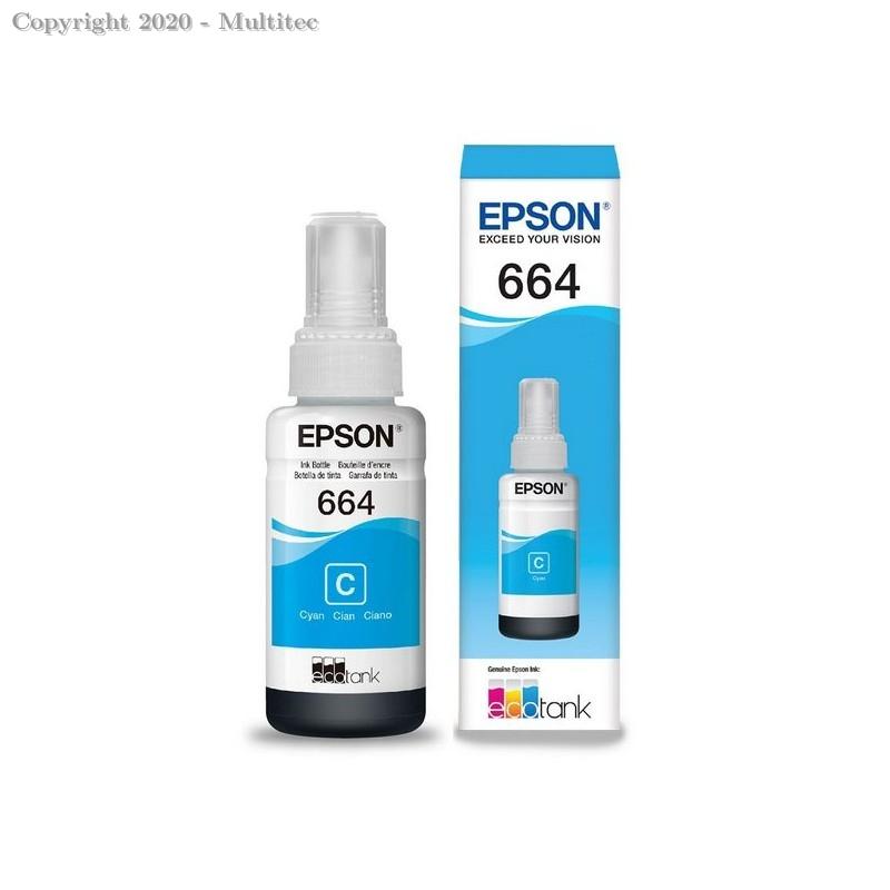 Epson t664220 tinta cian 70ml