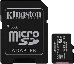 [SDCS2/64GB] Kingston canvas select memoria micro sd 64gb