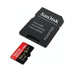 [SDSQXCU-064G-GN6MA] SanDisk Extreme PRO memoria micro sd 64gb, v30 4K